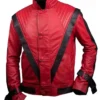 Michael Jackson Thriller 1982 Red Leather Jacket