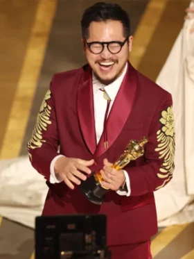 Daniel Kwan Oscar Awards 2024 Red Suit