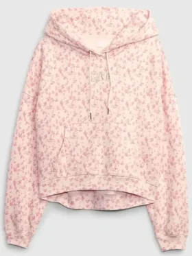 Gap × LoveShackFancy Floral Pullover Pink Hoodie