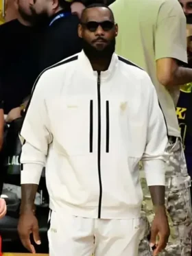 LeBron James LFC White Tracksuit