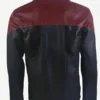 Star Trek Picard Season 3 Leather Jacket Back