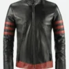 X-Men Origins Wolverine Black Leather Jacket