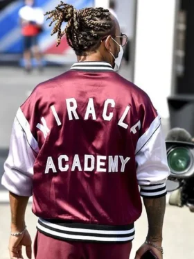 Buy Men And WomenFormula One French Grand Prix 2021 Lewis Hamilton Miracle Academy Jacket For Sale