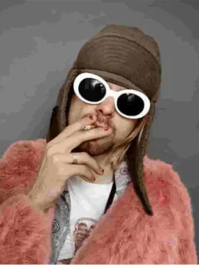 Kurt Cobain Pink Jacket