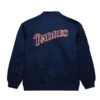 MLB San Diego Padres Vintage Logo Navy Bomber Jacket