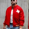 Travis Kelce Dallas Texans Bomber Jacket On Sale