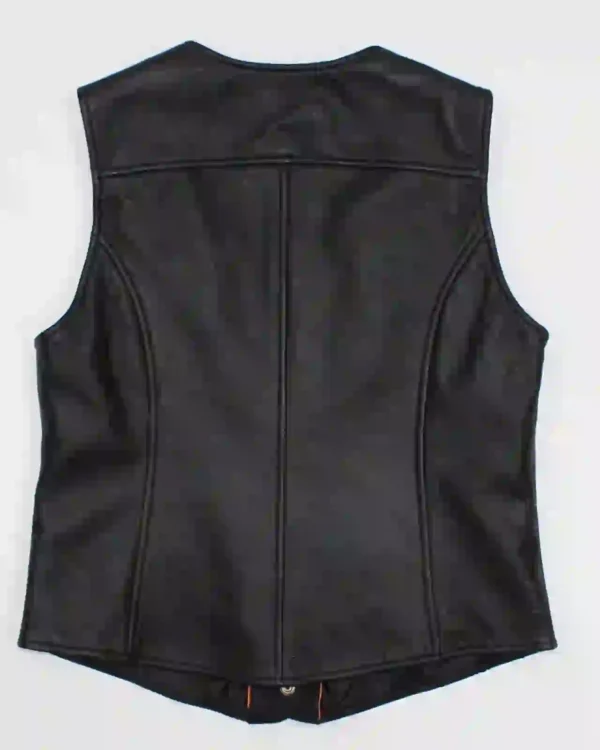 Alana First Classics Black Leather Vest