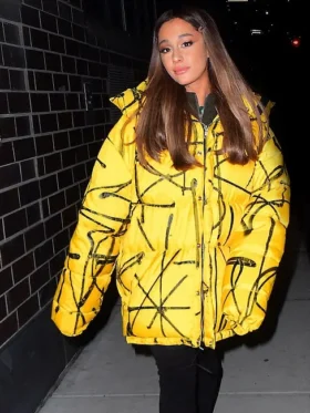 Ariana Grande Yellow Jacket