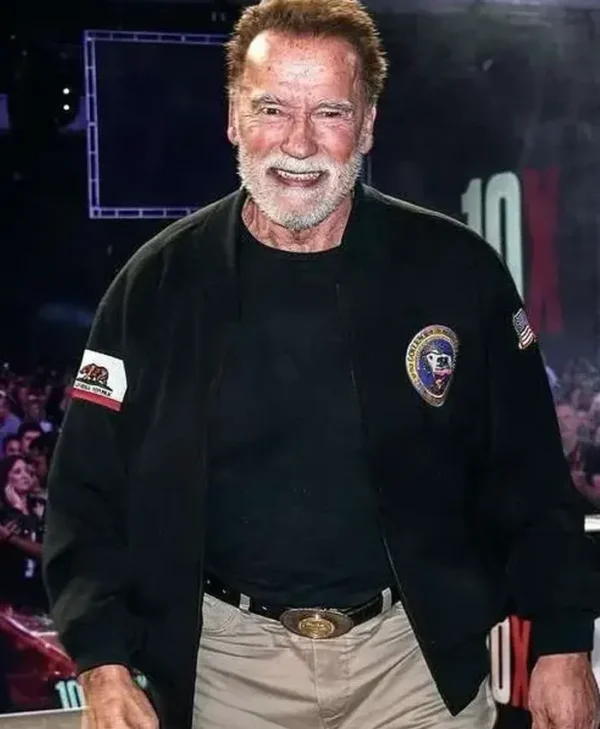 Arnold Schwarzenegger 10X Growth Conference 2024 Black Jacket