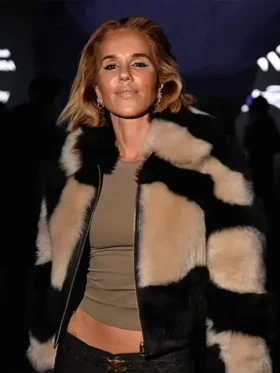 Australian Fashion Week 2024 Pip Edwards Faux Fur Jacket