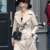 Buy Nicky Hilton NYC Beige Trench Coat For Sale Men And Women