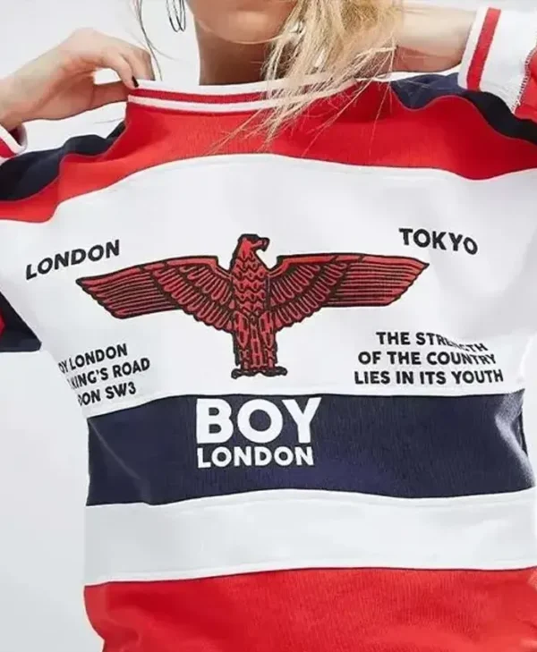 Celebrity Kendrick Lamar Boy London Rugby Crewneck Sweatshirt
