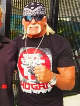 Hulk Hogan F1 Miami Grand Prix Race Black Shirt