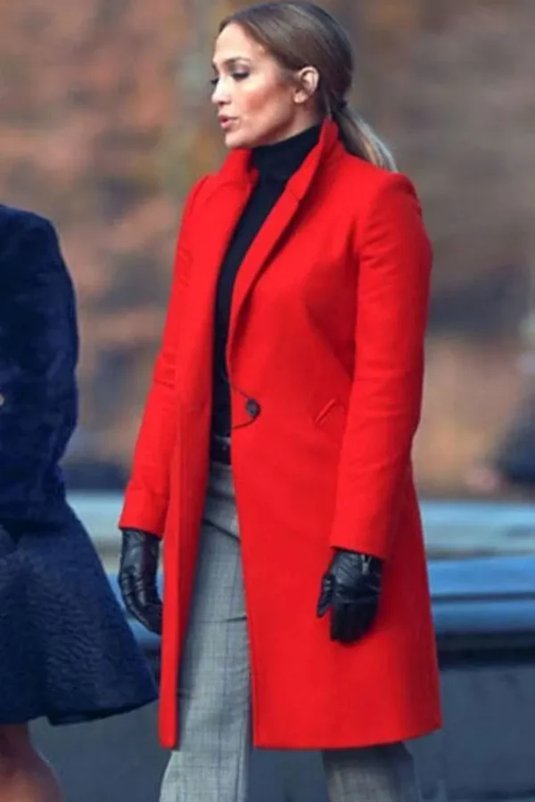 Jennifer Lopez Valentines Trench Coat