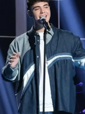Jordan Anthony American Idol S22 Denim Shirt