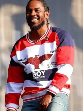 Kendrick Lamar Boy London Rugby Crewneck Sweatshirt