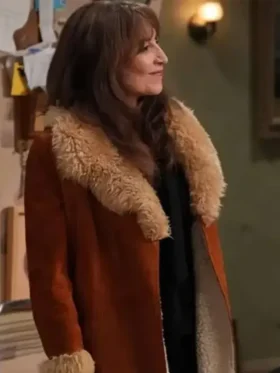 Louise The Conners Brown Shearling Coat