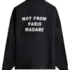 Not from Paris Madame Black Jacket