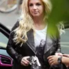 Buy Britney Spears Black Leather Jacket For Sale Men And Women