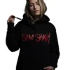 Buy Eminem Slim Shady Red Printed on a Black Hoodie For Sale