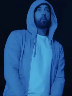 Buy Video Em­inem-Dark­ness Em­inem Grey Hood­ie For Sale