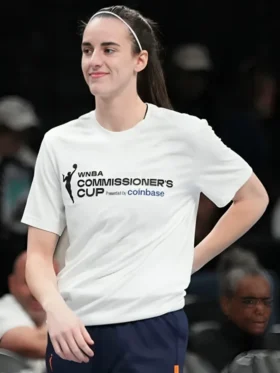 Caitlin Clark 2024 Commissioner’s Cup Cotton T-Shirt