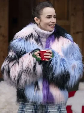 Emily Cooper Emily in Paris Season 04 Fur Coat