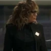 Jennifer Lopez Atlas 2024 Black Jacket