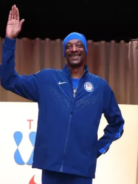 Snoop Dogg Opening Ceremony Team USA Blue Track Jacket