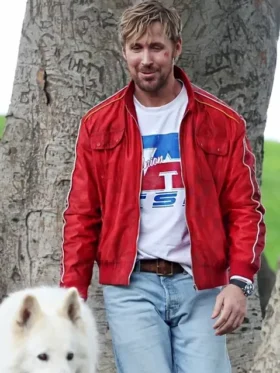 The Fall Guy 2024 Ryan Gosling Red Jacket